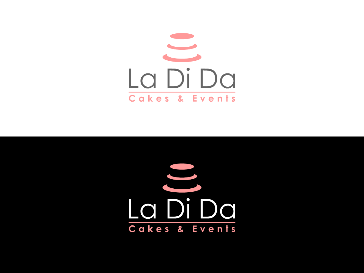 Logo Design by monkey for La Di Da Cakes & Events | Design #2496084