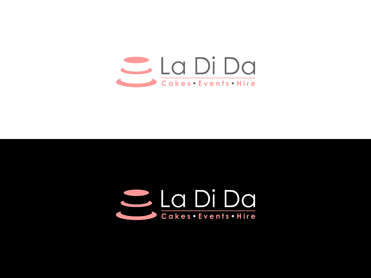 Diseño de Logo por monkey para La Di Da Cakes & Events | Diseño #2496538