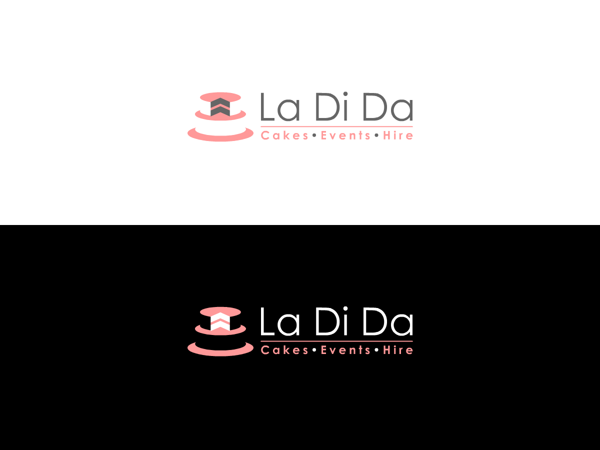 Logo Design by monkey for La Di Da Cakes & Events | Design #2532753