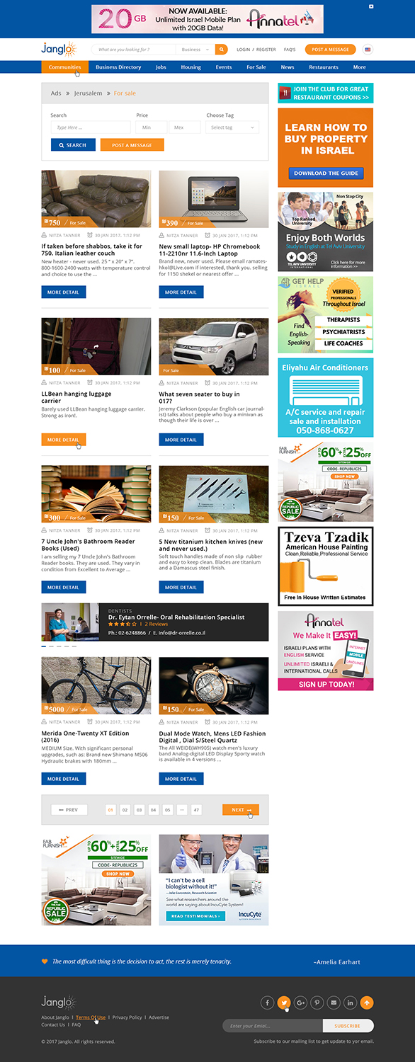 Web Design par Ved Web Services pour Janglo | Design #13545843