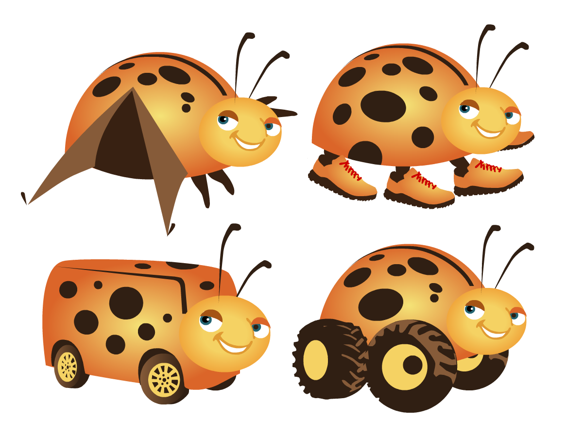 Logo Design by REDcrackers.com for Caravan Bug | Design #542792