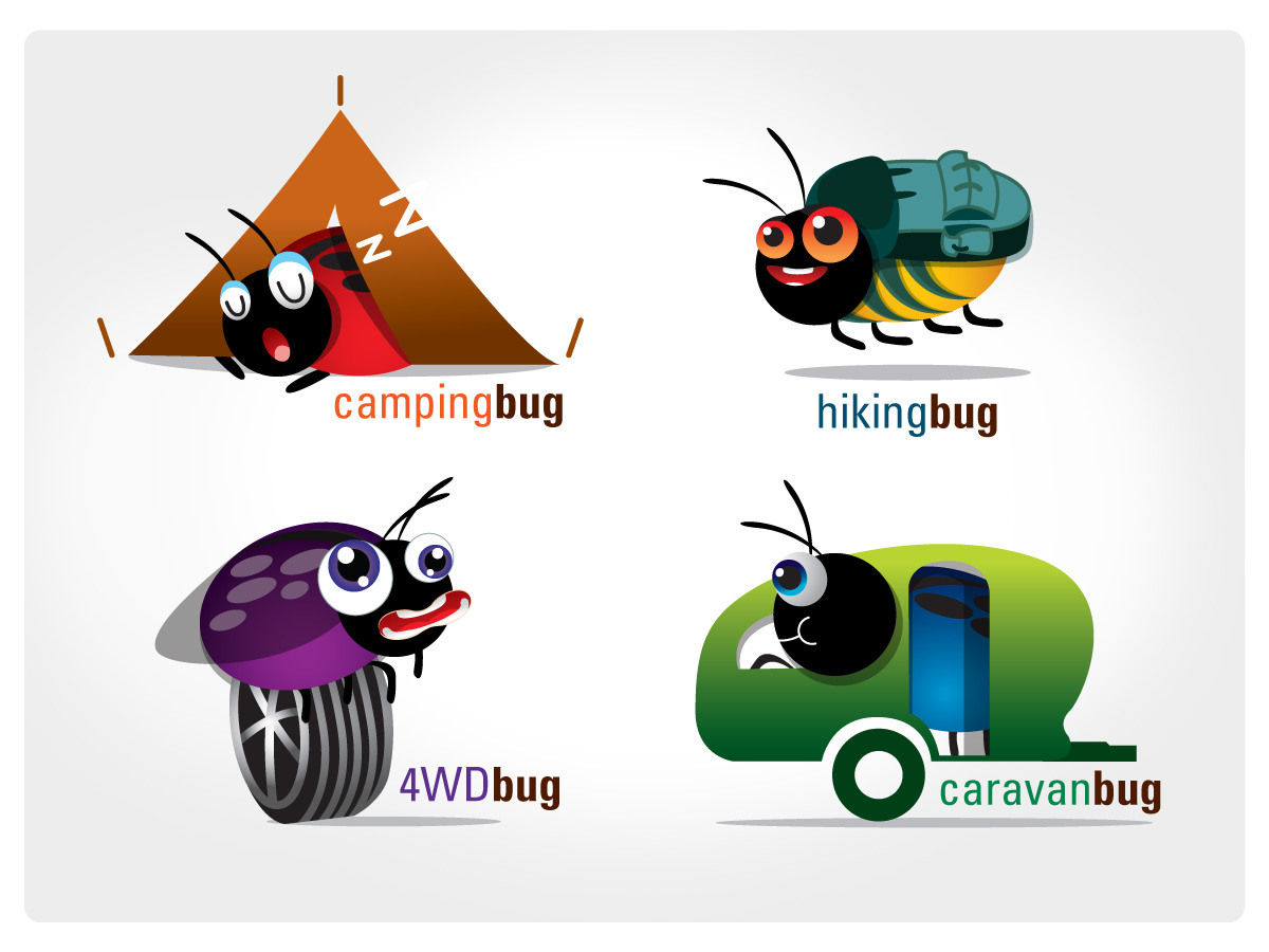 Logo Design by Vicez for Caravan Bug | Design #546488