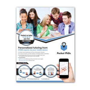 Flyer Design by creative.bugs for Pocket PhDs, Inc | Design: #13583263