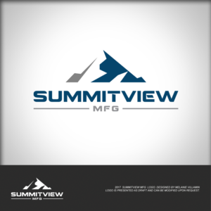 Logo Design by mvillamin for Summitview Mfg | Design #13542555