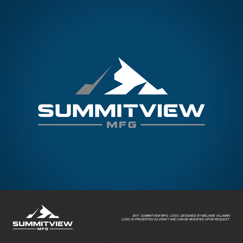 Logo-Design von mvillamin für Summitview Mfg | Design #13542581