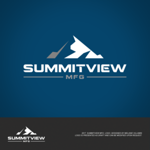 Logo-Design von mvillamin für Summitview Mfg | Design: #13542581