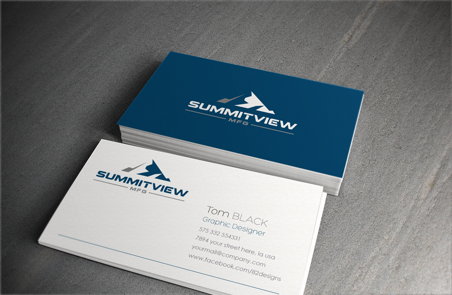 Logo-Design von mvillamin für Summitview Mfg | Design #13542604