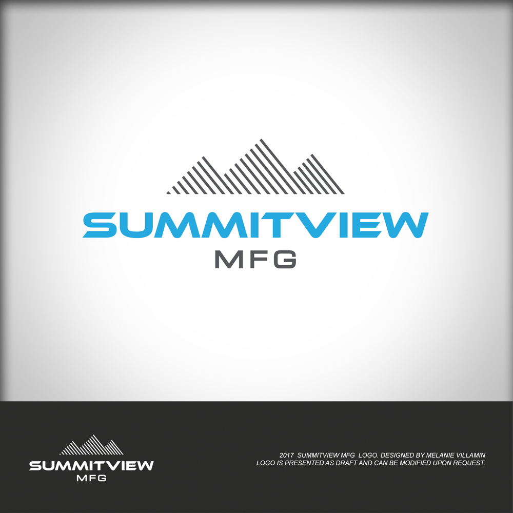 Design de Logo par mvillamin pour Summitview Mfg | Design #13552696