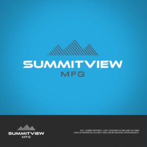 Logo Design by mvillamin for Summitview Mfg | Design: #13552707