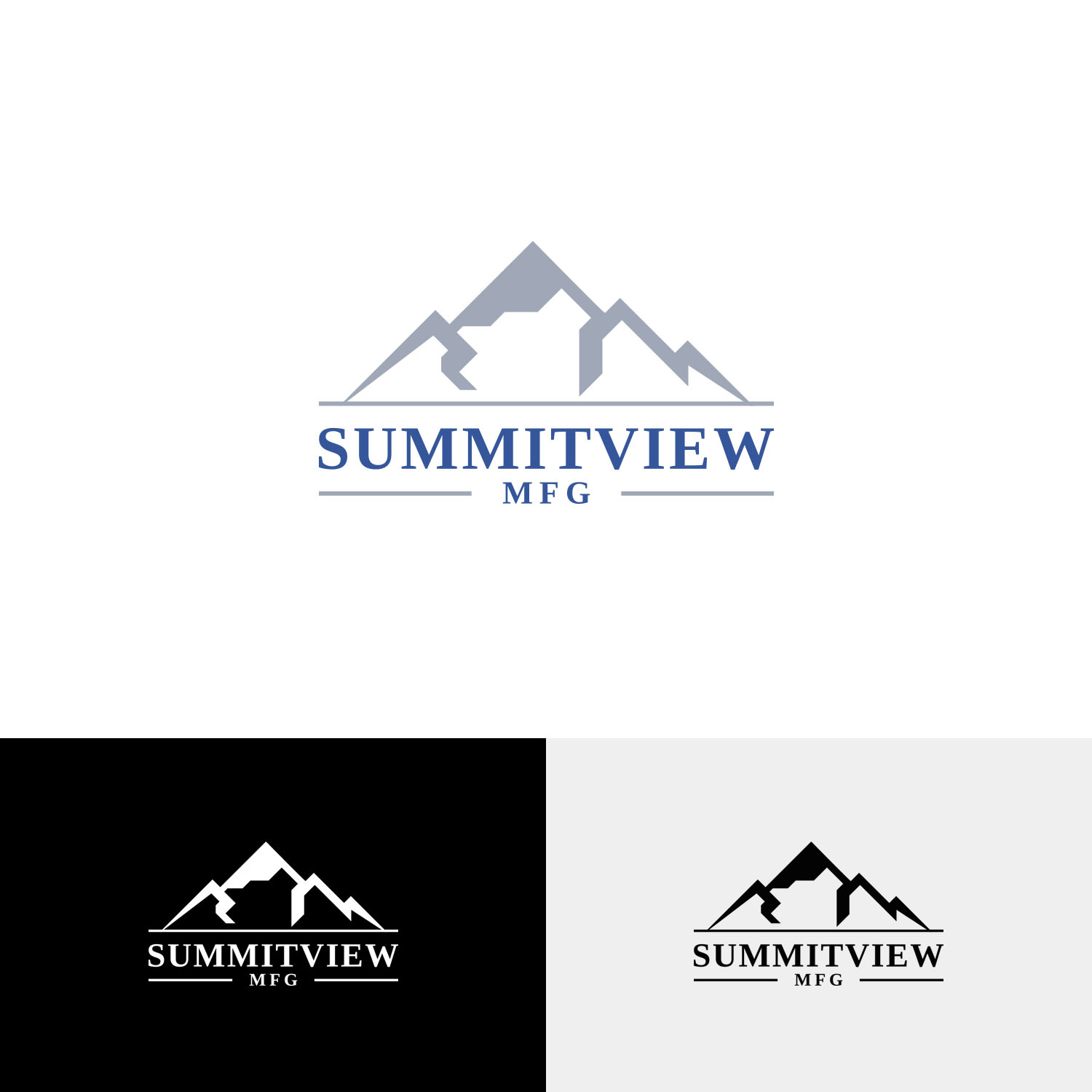 Logo Design by Grapismo Brand Studio for Summitview Mfg | Design #13537592