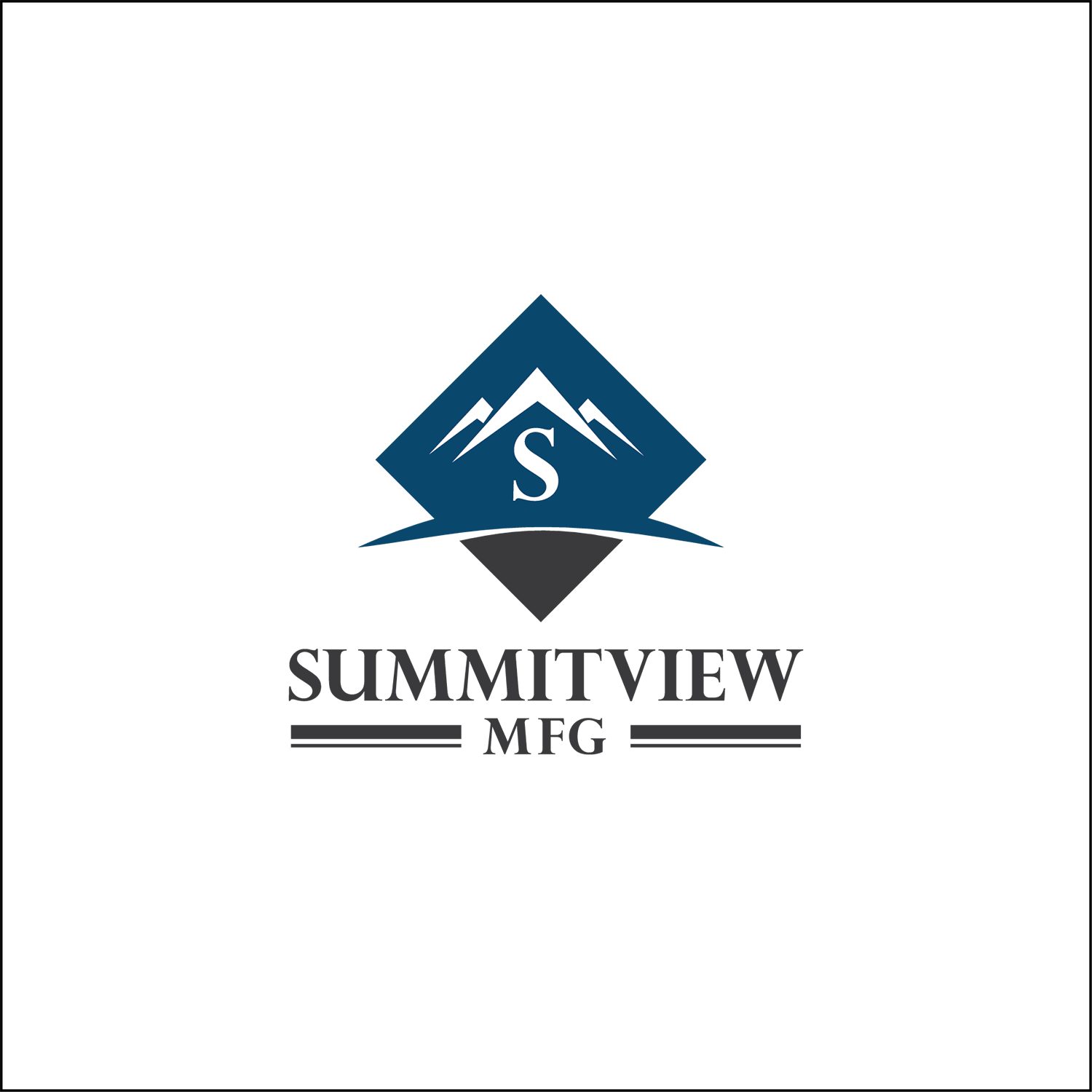 Logo-Design von iqbalkabir für Summitview Mfg | Design #13537914