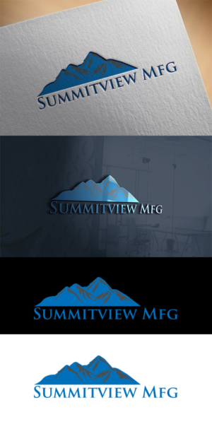 Logo Design by king solangi for Summitview Mfg | Design: #13541409