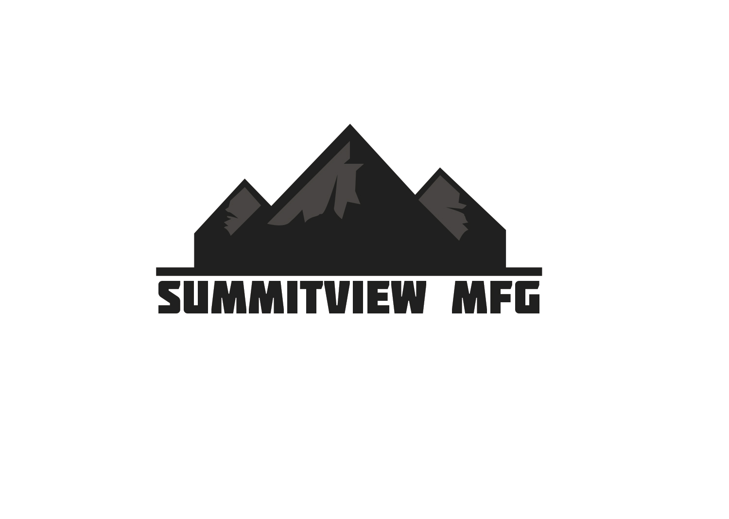 Logo Design by ivo_i_ivanov for Summitview Mfg | Design #13561847
