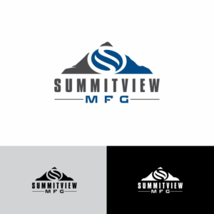 Logo Design by webeezine for Summitview Mfg | Design: #13539350