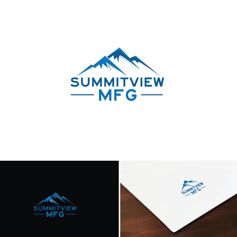 Logo Design by e-graphics for Summitview Mfg | Design #13540157