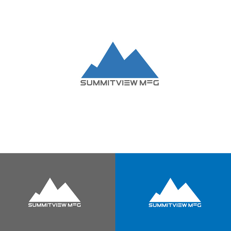 Logo-Design von DesignDUO für Summitview Mfg | Design #13560026
