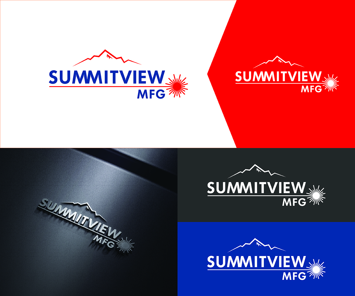 Logo-Design von eMARK für Summitview Mfg | Design #13540183