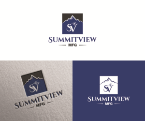 Logo Design by eMARK for Summitview Mfg | Design: #13540184