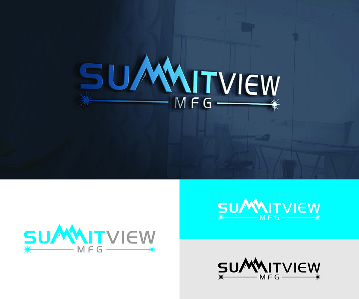 Logo Design by eMARK for Summitview Mfg | Design #13540212