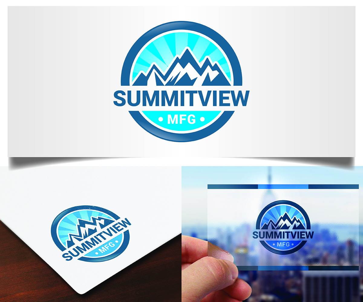 Logo Design by eMARK for Summitview Mfg | Design #13540213