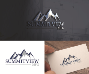 Logo-Design von eMARK für Summitview Mfg | Design: #13540216