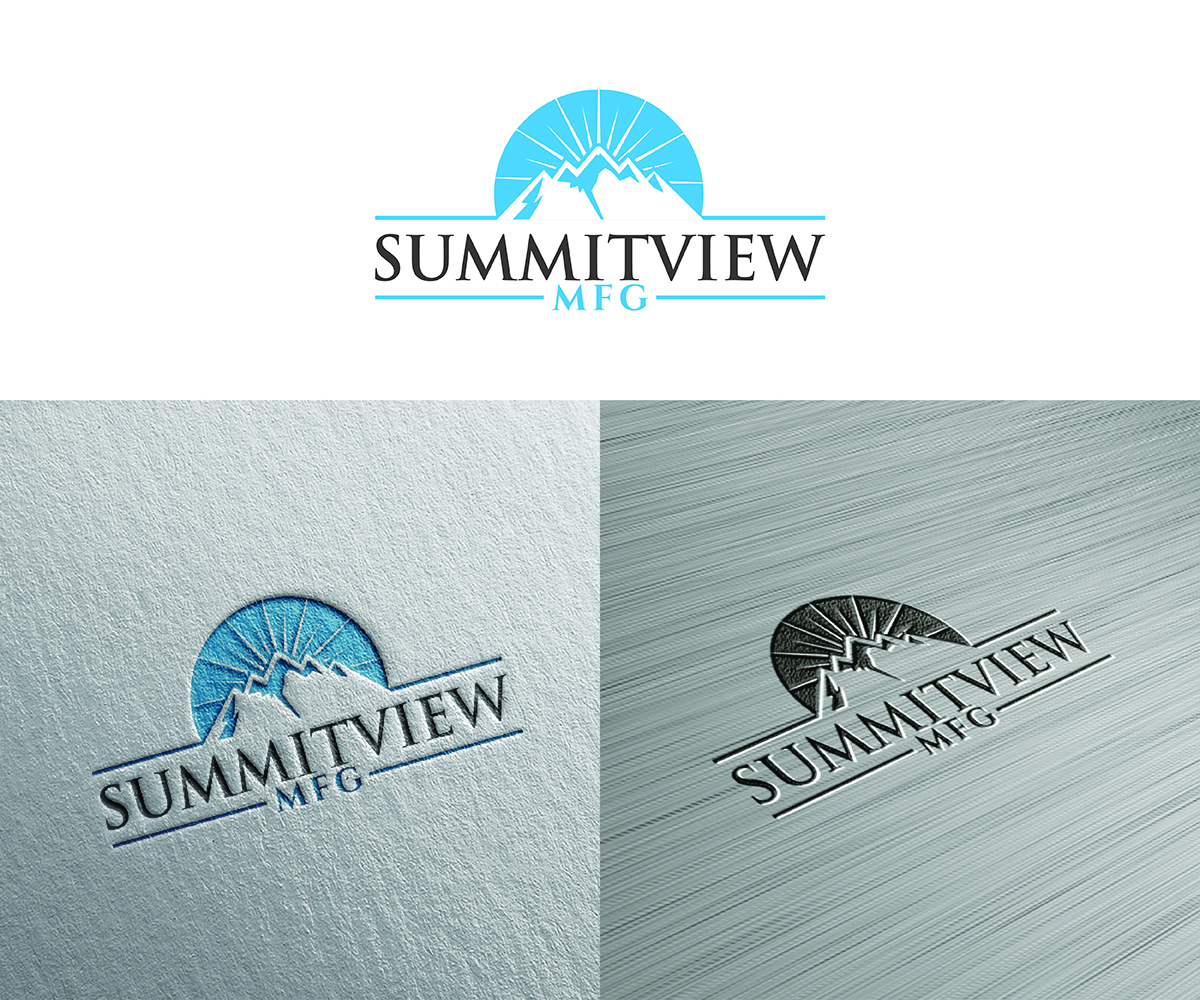 Logo-Design von eMARK für Summitview Mfg | Design #13540223