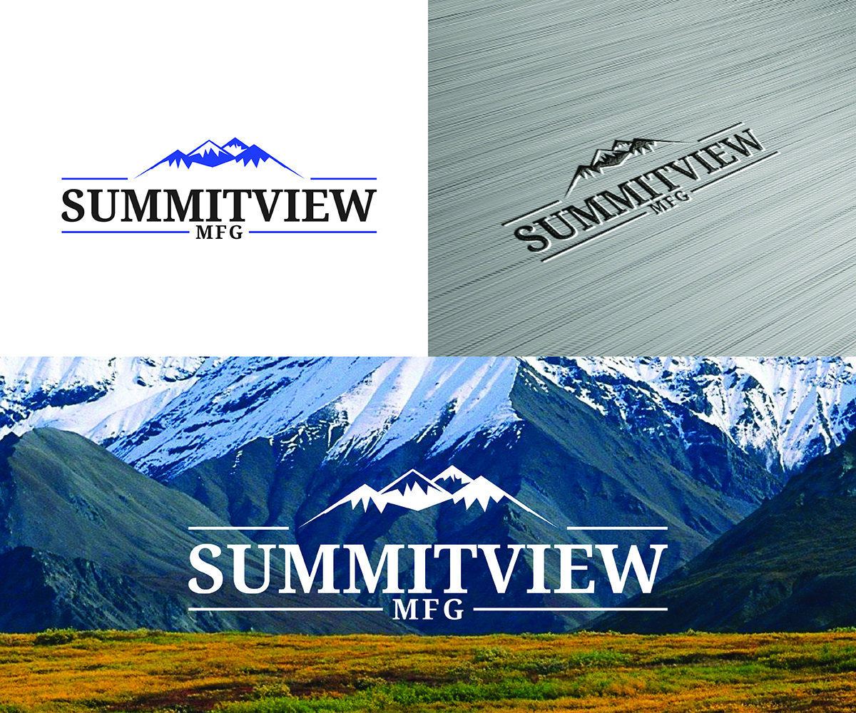 Logo-Design von eMARK für Summitview Mfg | Design #13540224