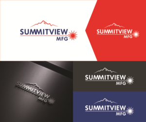 Logo-Design von eMARK für Summitview Mfg | Design: #13540233