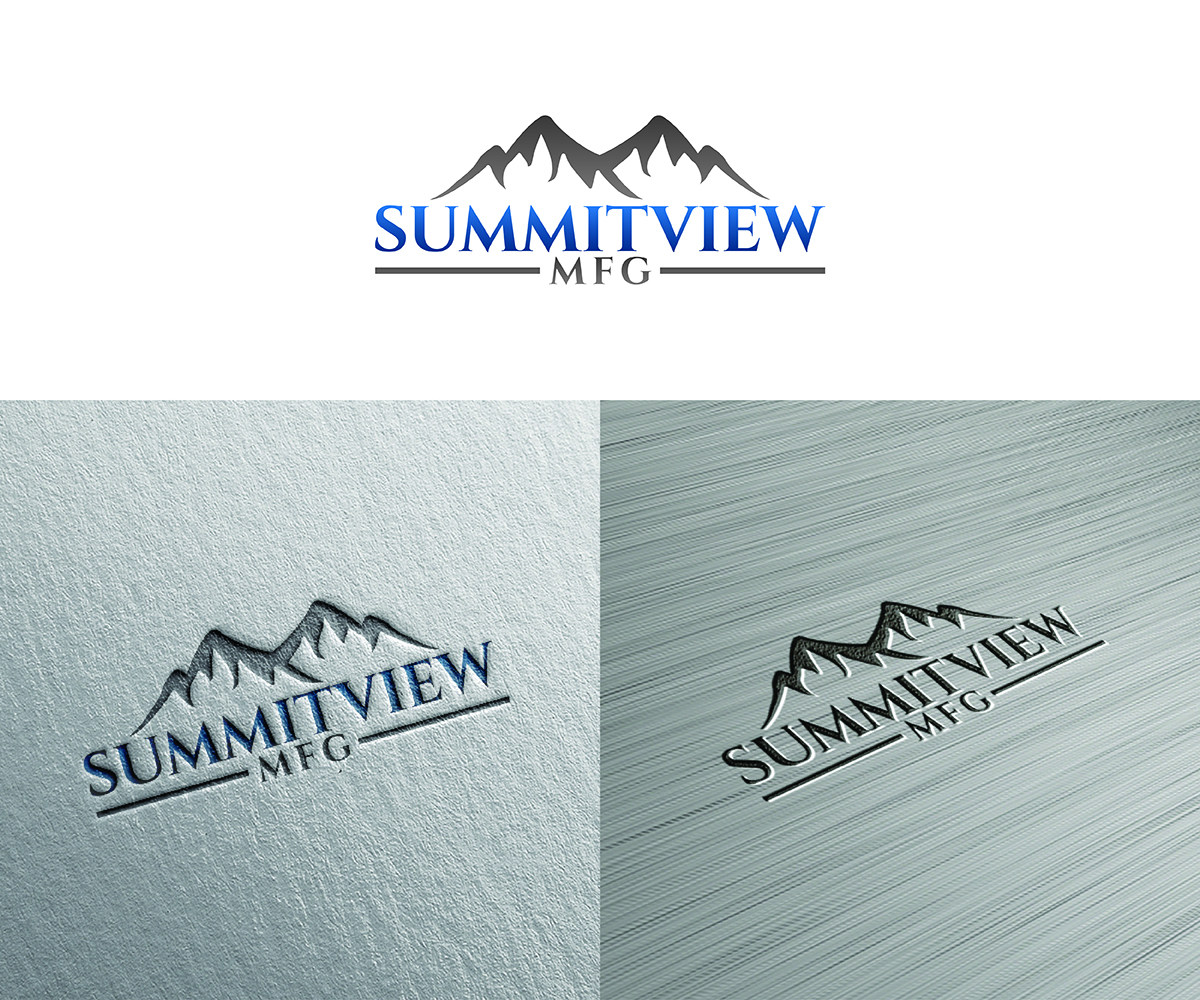 Logo Design by Logico Artlines for Summitview Mfg | Design #13540775