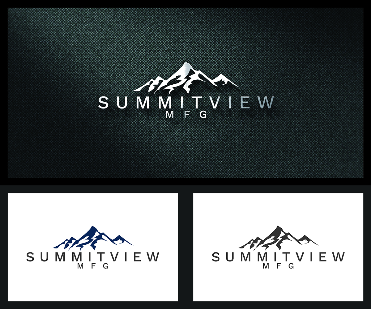 Logo Design by Logico Artlines for Summitview Mfg | Design #13540778