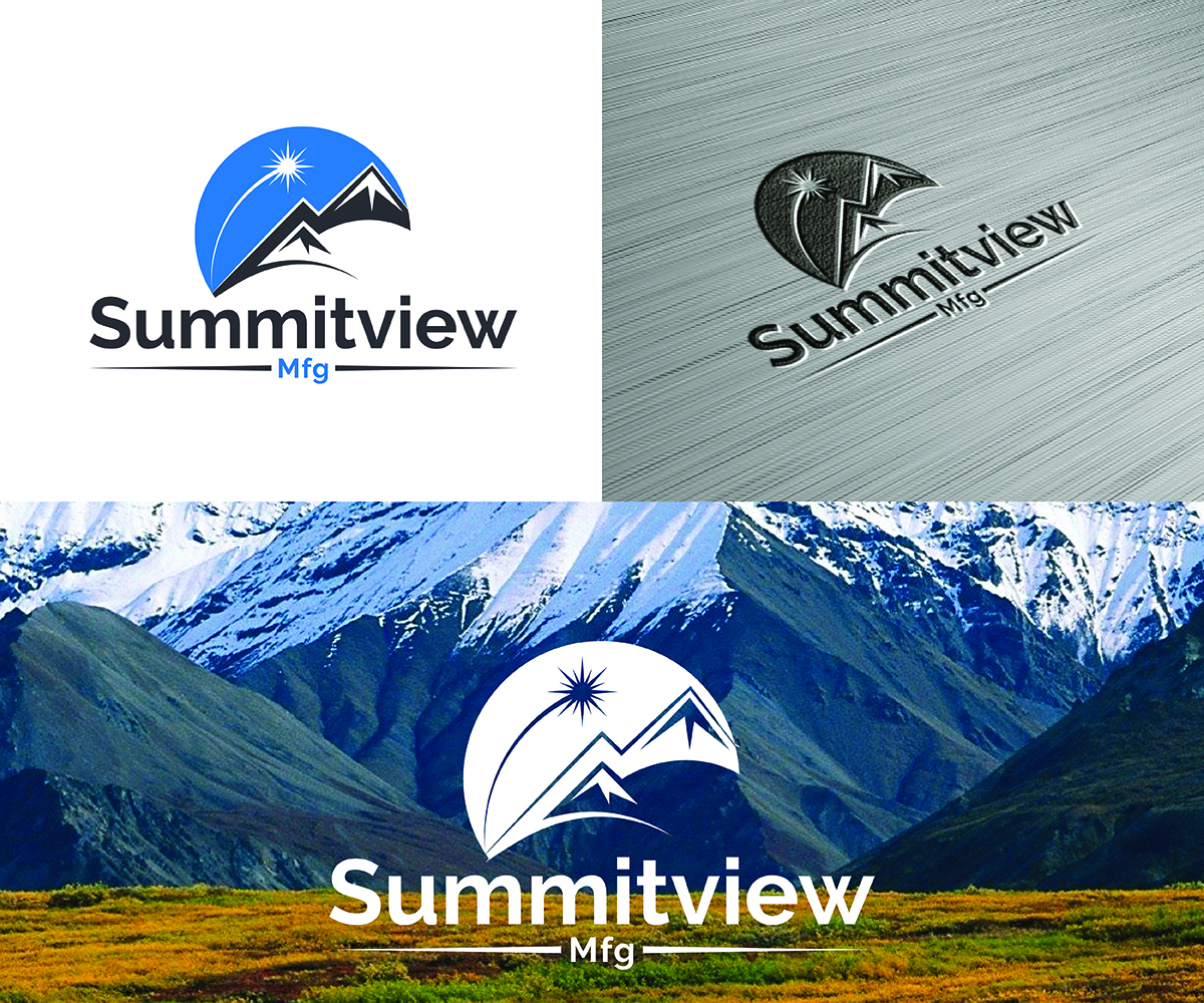 Logo Design by Logico Artlines for Summitview Mfg | Design #13540779