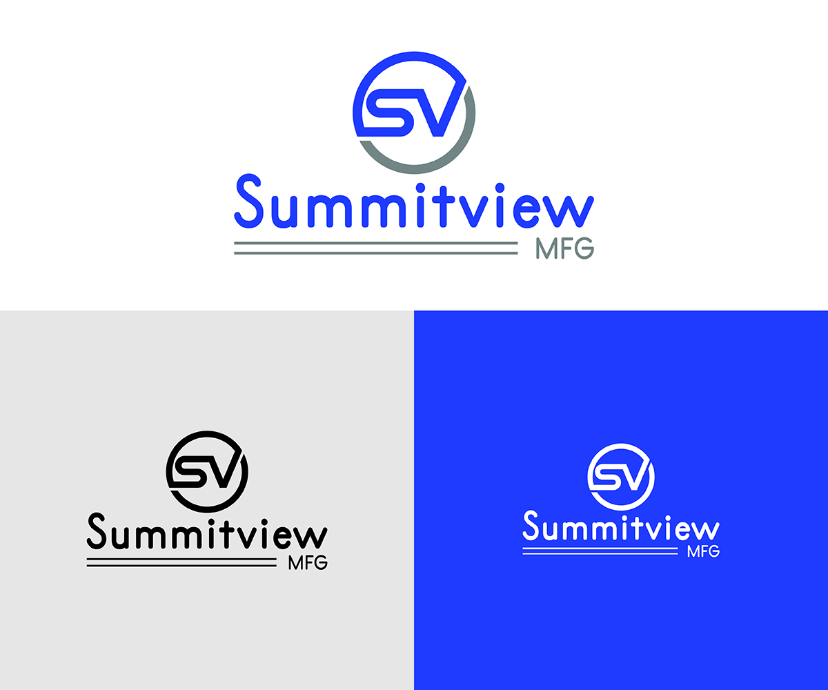 Logo-Design von Logico Artlines für Summitview Mfg | Design #13540780