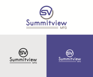 Logo Design by Logico Artlines for Summitview Mfg | Design: #13540780