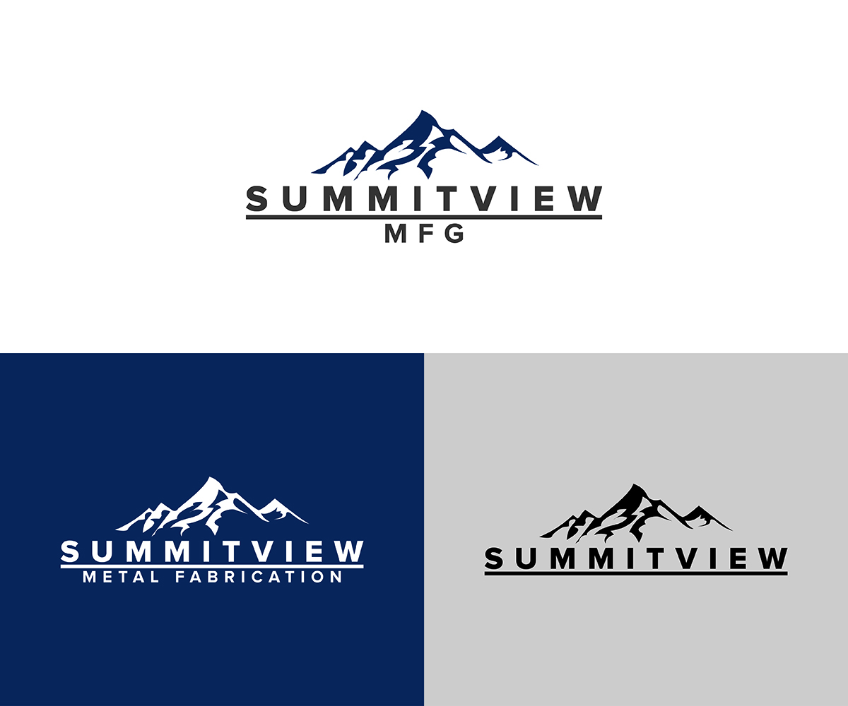 Logo Design by Logico Artlines for Summitview Mfg | Design #13552225