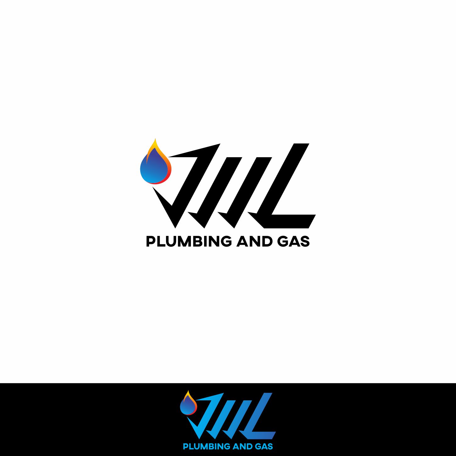 Logo Design by ev. for JML PLUMBING&GAS | Design #14475878