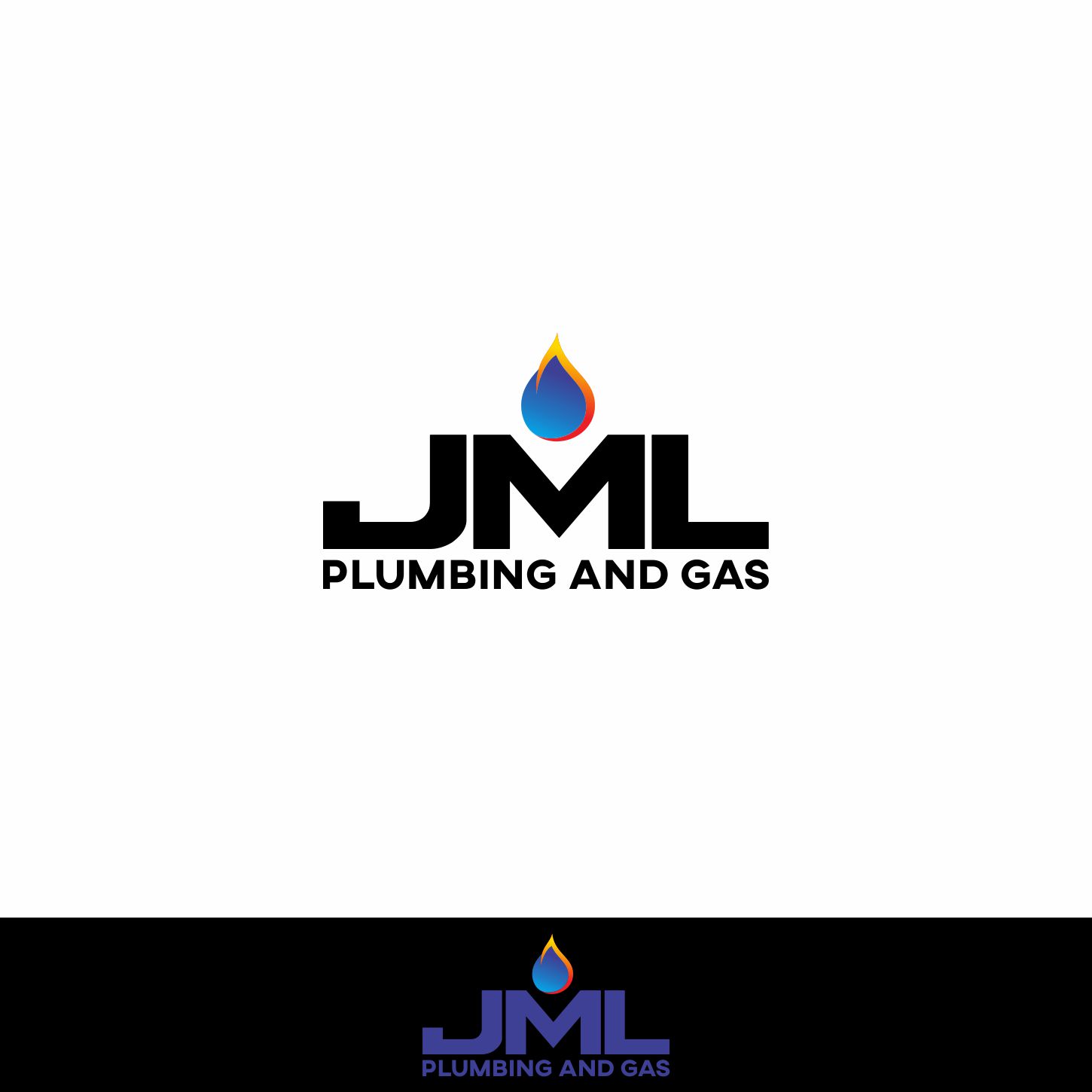 Logo Design by ev. for JML PLUMBING&GAS | Design #14475921
