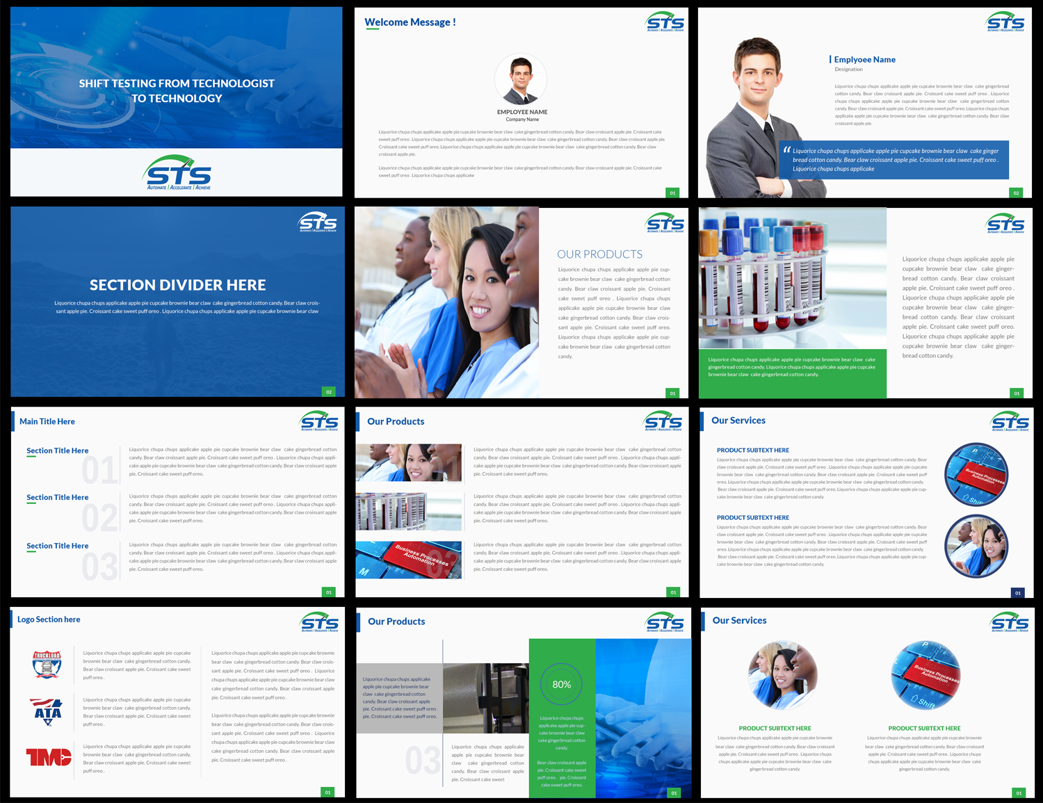 PowerPoint Design by Best Design Hub for Software Testing Solutions | Design #13608650