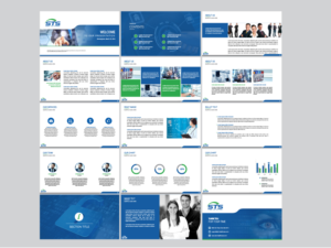Software company needs a great powerpoint template | Diseño de PowerPoint por Nila