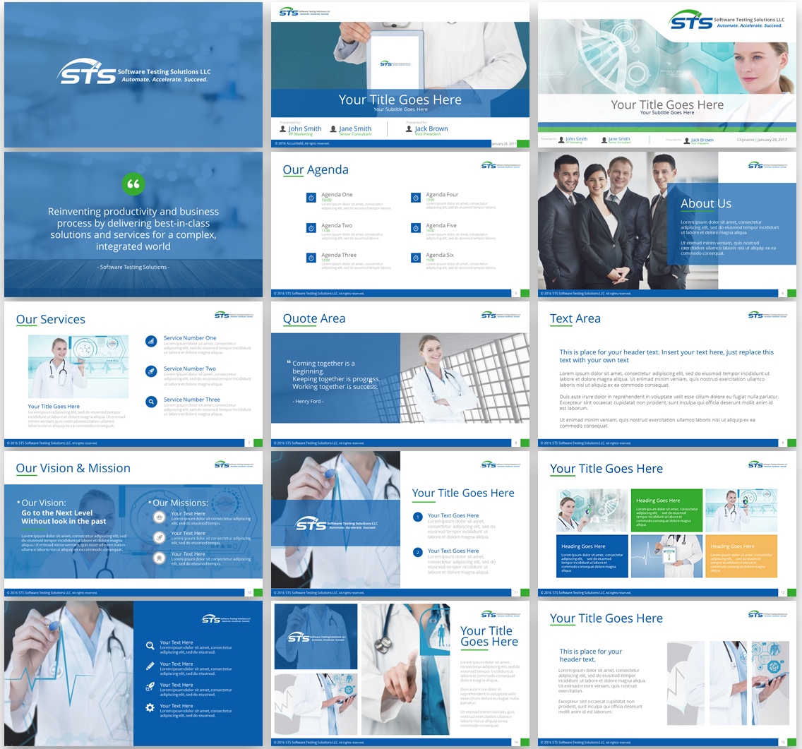 Diseño de PowerPoint por Imazing para Software Testing Solutions | Diseño #13542661
