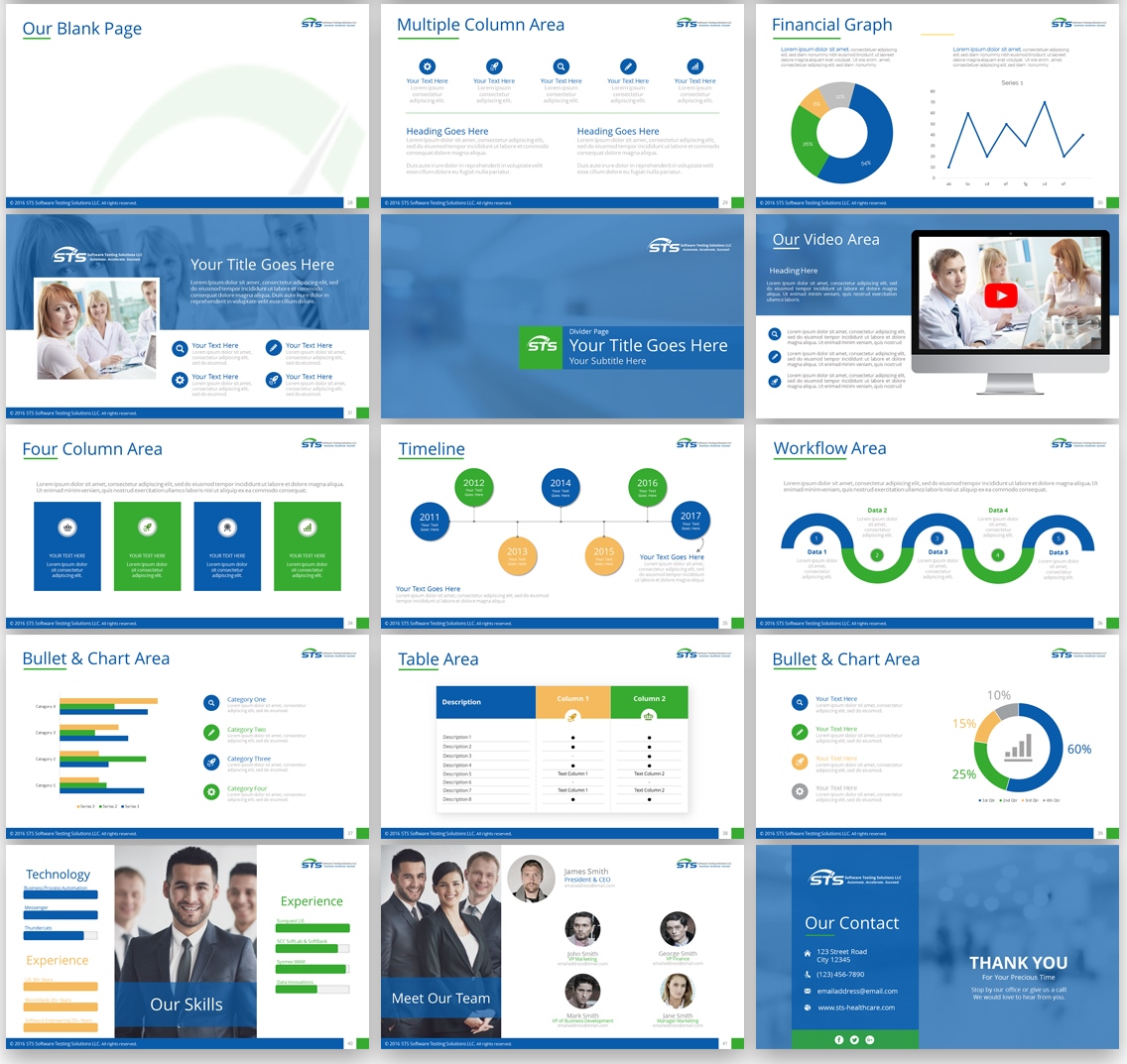 PowerPoint-Design von Imazing für Software Testing Solutions | Design #13549773