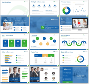 Software company needs a great powerpoint template | Diseño de PowerPoint por Imazing
