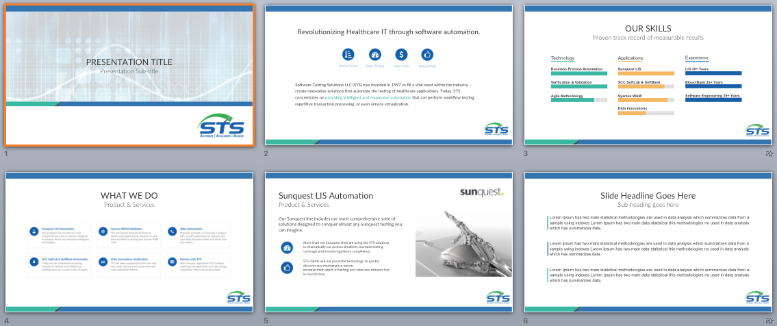PowerPoint-Design von Skooch Creative für Software Testing Solutions | Design #13589305
