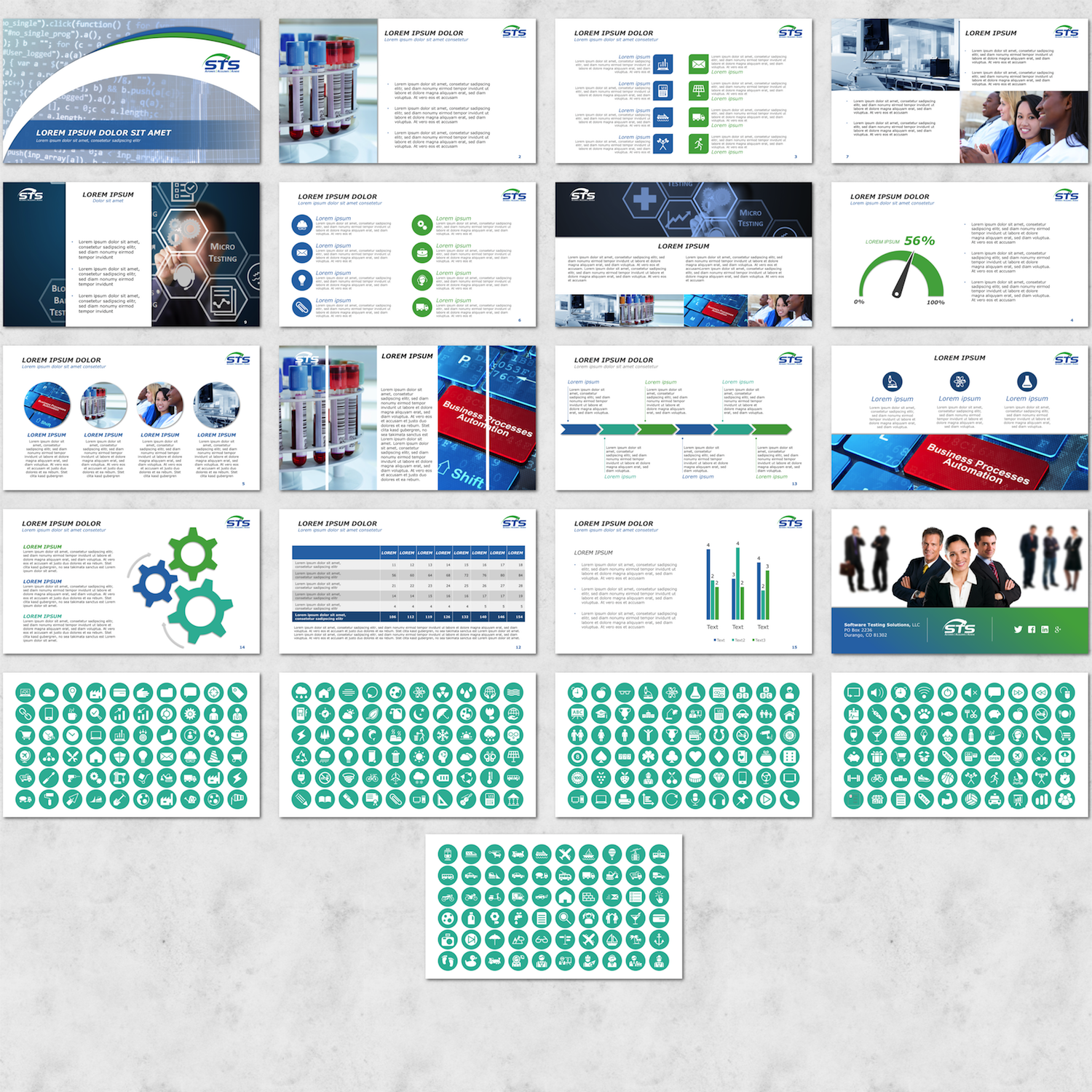 Design de PowerPoint par StonyDog Design pour Software Testing Solutions | Design #13549050