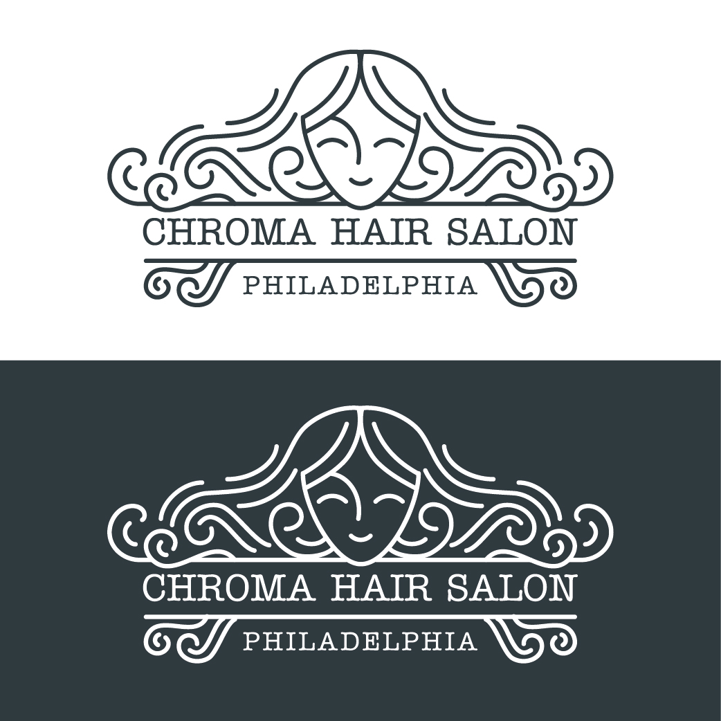 Logo Design by Irina Makedonska for Chroma Hair Salon | Design #13560161