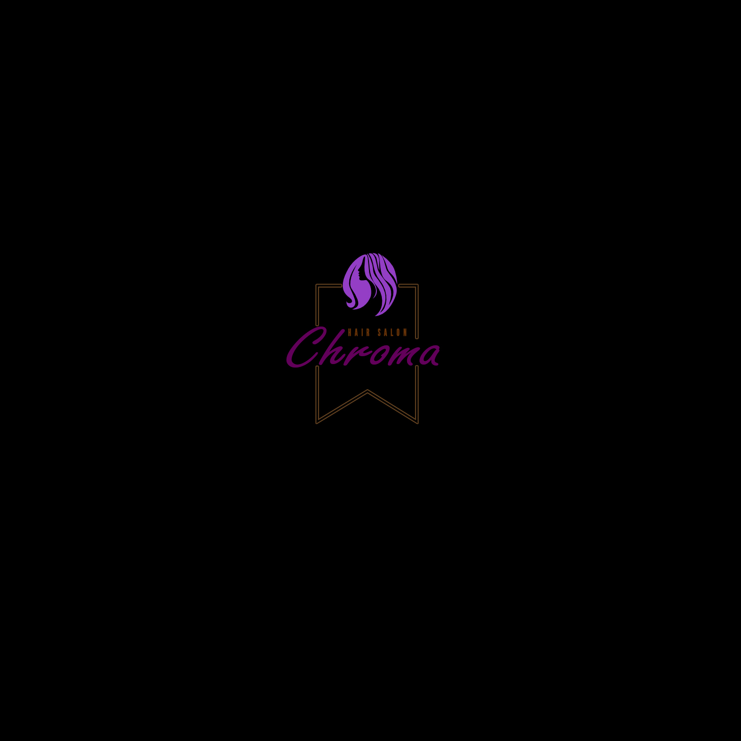 Logo Design by Albografi for Chroma Hair Salon | Design #13548865