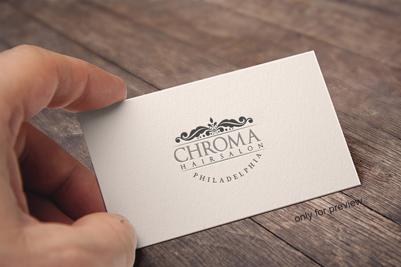 Logo Design by ridhuriaj for Chroma Hair Salon | Design #13553709