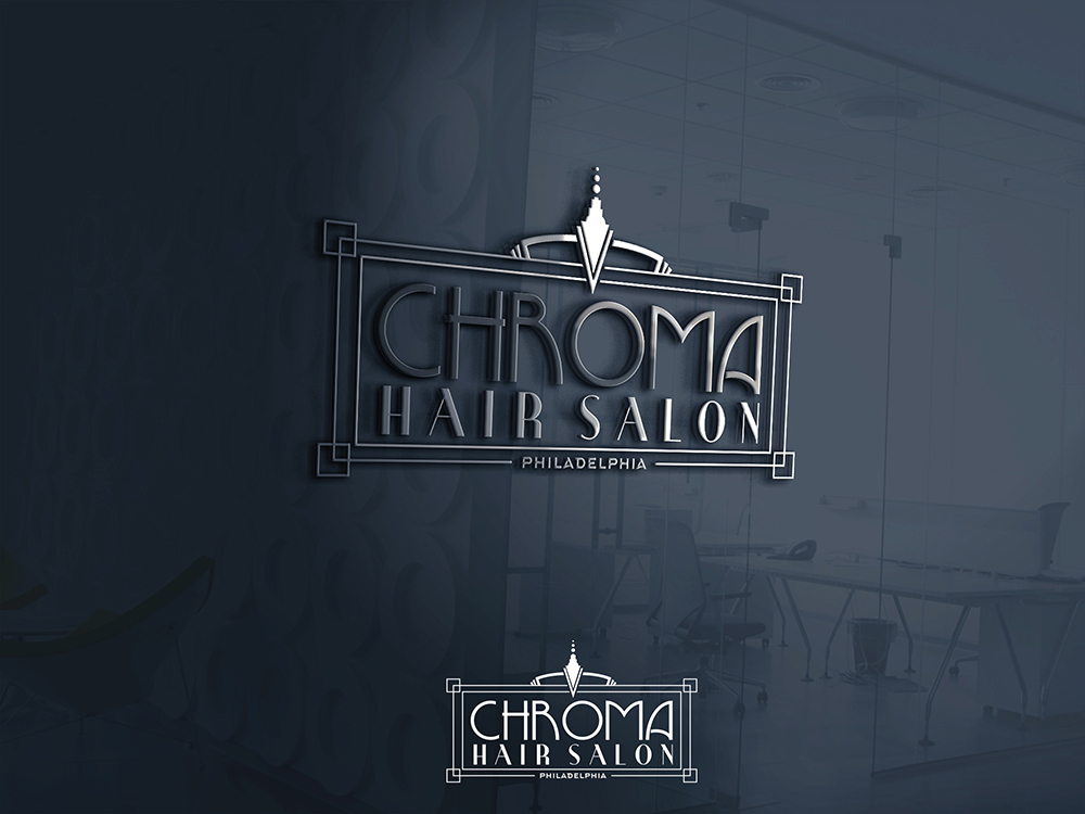 Logo Design by Marco Rubio for Chroma Hair Salon | Design #13550026
