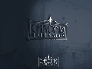 Logo Design by Marco Rubio for Chroma Hair Salon | Design: #13550026