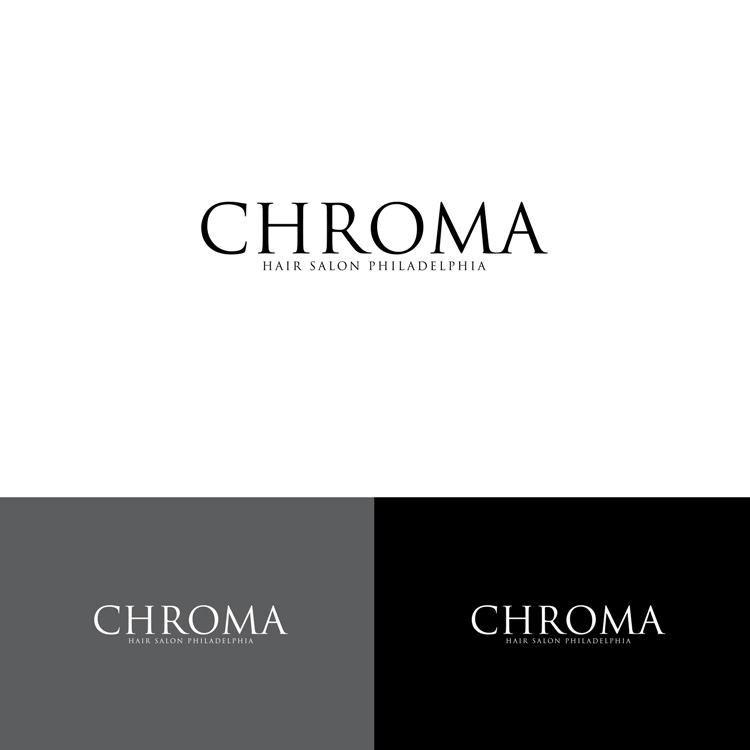 Logo Design by DesignDUO for Chroma Hair Salon | Design #13569577