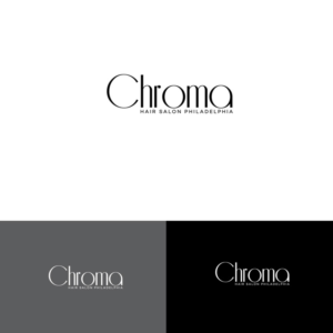 Logo Design by DesignDUO for Chroma Hair Salon | Design: #13569580
